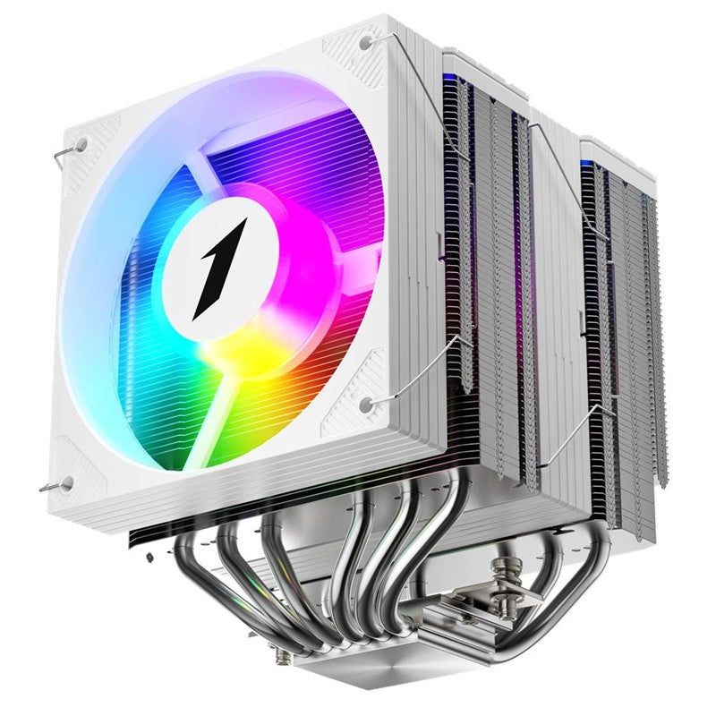 1ST PLAYER CRYO CY12LD BEYAZ 2X120MM 4PIN PWM+3PIN ARGB AM4-5/LGA 1851-1700 KULE TİPİ İŞLEMCİ SOĞUTU