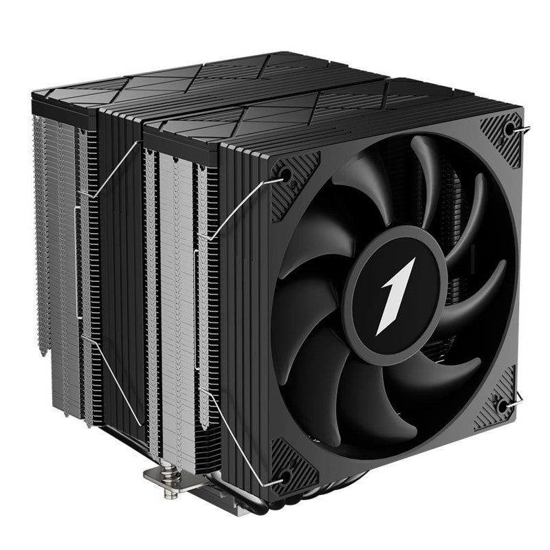 1ST PLAYER CRYO CY12D SİYAH 2X120MM 4PIN PWM AM4-5/LGA 1851-1700 KULE TİPİ İŞLEMCİ HAVA SOĞUTUCU