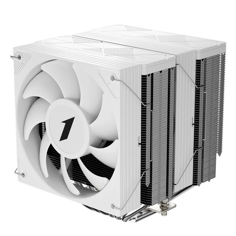 1ST PLAYER CRYO CY12D BEYAZ 2X120MM 4PIN PWM AM4-5/LGA 1851-1700 KULE TİPİ İŞLEMCİ HAVA SOĞUTUCU