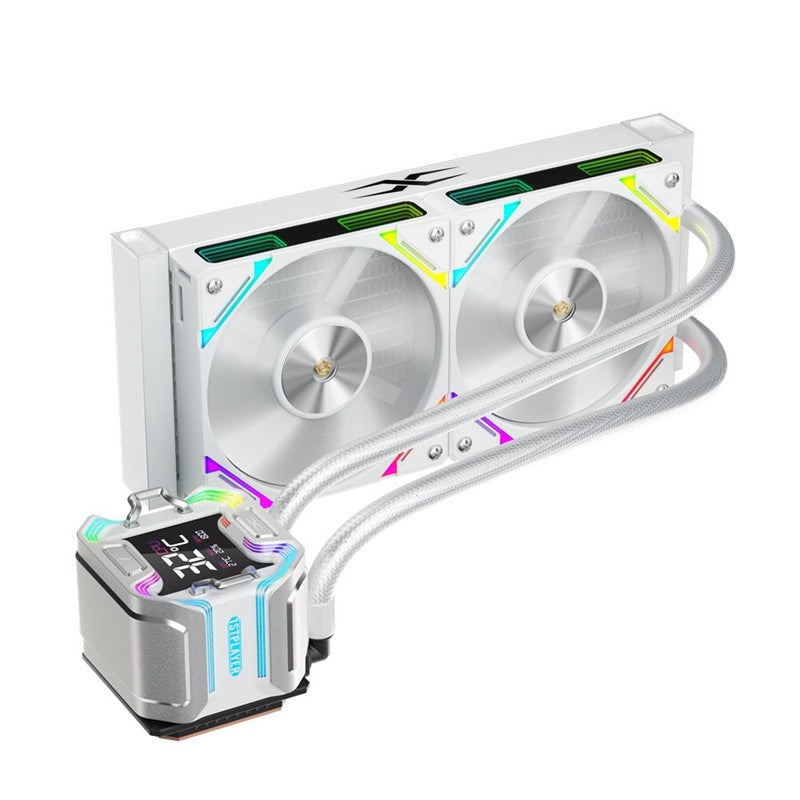 1ST PLAYER X STARSHIP E X240E MM BEYAZ ARGB DİJİTAL EKRAN AM5 / LGA 1851 İŞLEMCİ SIVI SOĞUTUCU