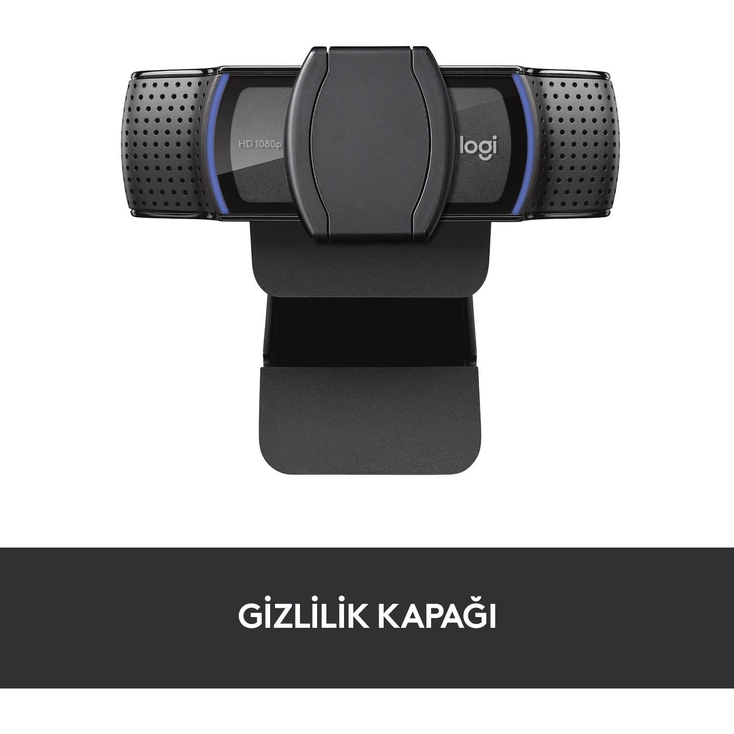 LOGITECH C920S HD PRO WEBCAM SİYAH 960-001252