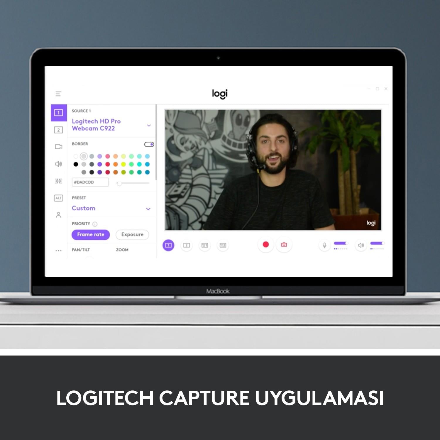 LOGITECH C920S HD PRO WEBCAM SİYAH 960-001252