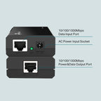TP-LINK OMADA TL-POE150S 48VOLT 15.4WATT GIGABIT PORT POE ADAPTÖR