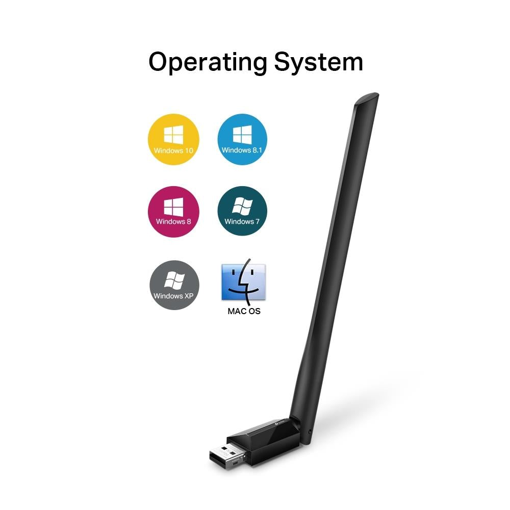 TP-LINK ARCHER T2U PLUS AC600 KABLOSUZ USB ADAPTOR