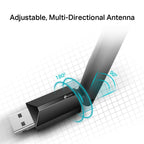 TP-LINK ARCHER T2U PLUS AC600 KABLOSUZ USB ADAPTOR