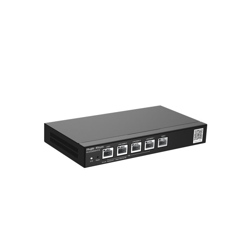 RUIJIE REYEE RG-EG305GH-P-E 5 PORT 1.5GBPS 350 KULLANICI DESTEKLİ CLOUD YÖNETİLEBİLİR 60W POE ROUTER