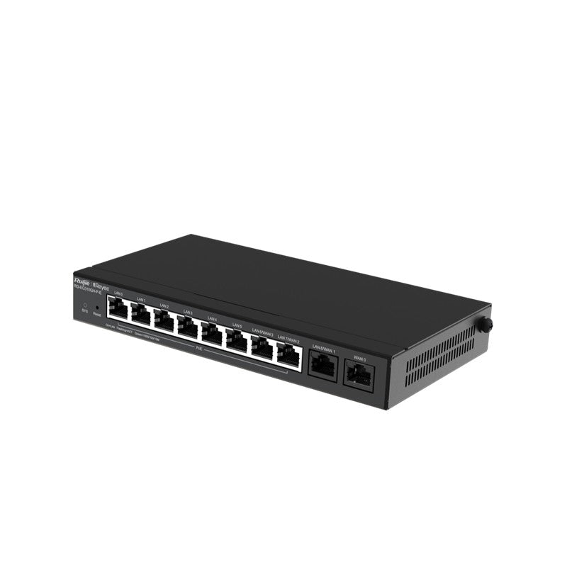 RUIJIE REYEE RG-EG310GH-P-E 8 PORT GIGABIT 110W POE + 2 PORT RJ45 1.5GBPS CLOUD YÖNETİLEBİLİR ROUTER