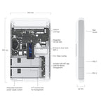 UBNT UBIQUITI UDW 16 PORT GIGABIT(12 PORT POE)+1X10GB SFP+ 300 KULLANICI DESTEKLİ 3.5GBPS WIFI6 DUVA