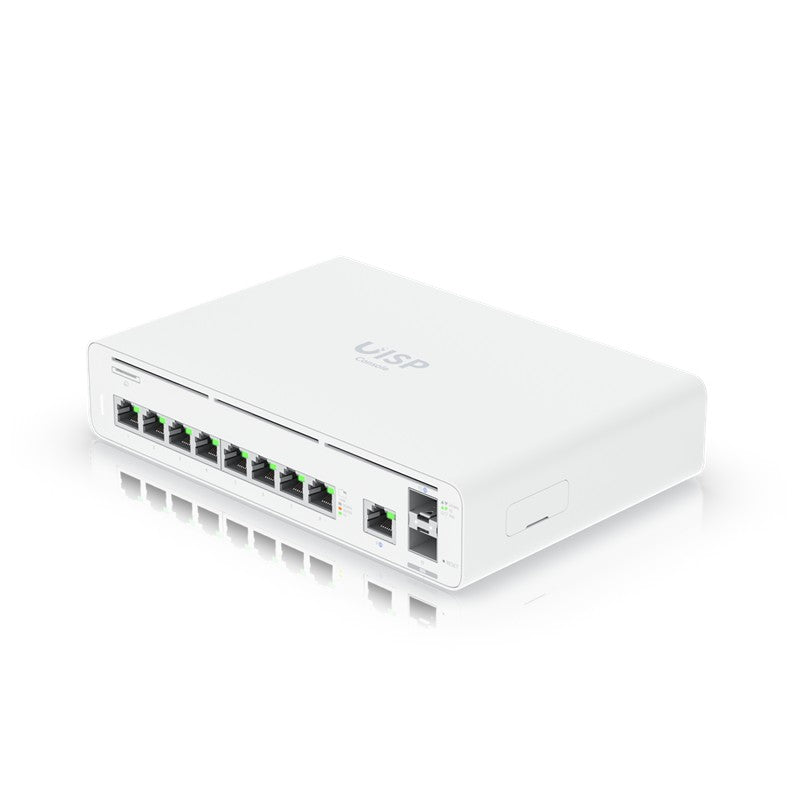 UBNT UBIQUITI UISP-CONSOLE 8 PORT GIGABIT+1WAN PORT+2X10GB SFP+ PORT GATEWAY ROUTER