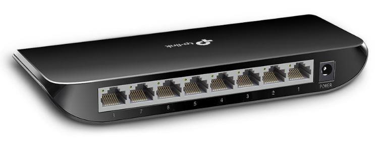 TP-LINK TL-SG1008D 8 PORT GIGABIT PLASTİK KASA SWITCH