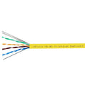 ORING RW-U0601YEL U/UTP CAT6 23AWG LSZH 250MHZ 500 METRE BAKIR SARI RENK NETWORK KABLOSU