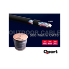 QPORT Q-CATO2 CAT6 23 AWG UTP 500M OUTDOOR KABLO