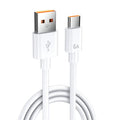 SENSEI 0.25 METRE USB TO TYPE-C 6A DATA VE ŞARJ KABLOSU (SNSDC-0.25M) (MFI UYUMLU DEGILDIR)