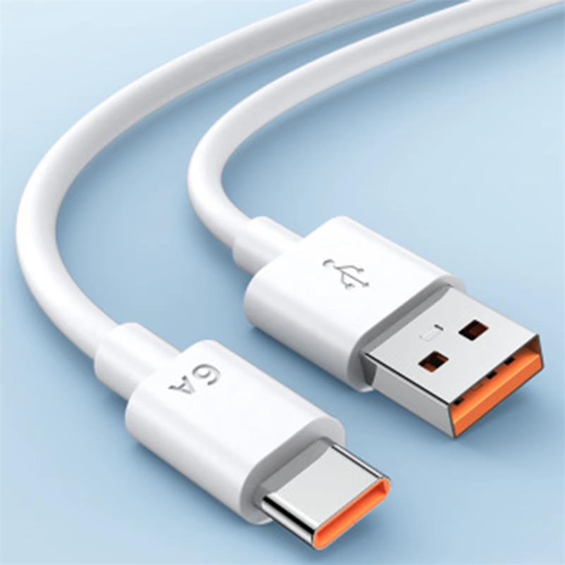 SENSEI 1 METRE USB TO TYPE-C 6A DATA VE ŞARJ KABLOSU (SNSDC-1M) (MFI UYUMLU DEGILDIR)