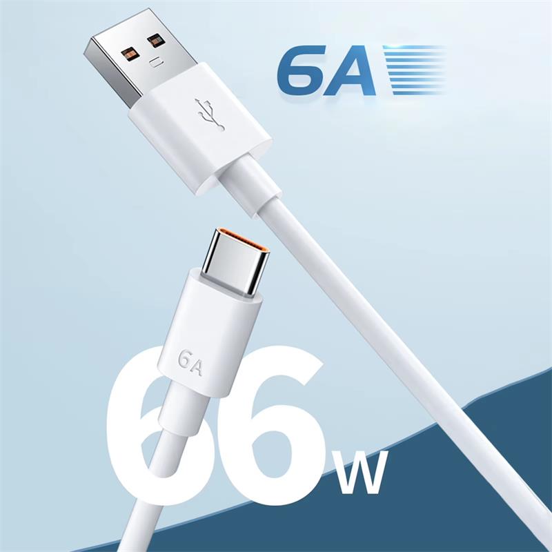 SENSEI 2 METRE USB TO TYPE-C 6A DATA VE ŞARJ KABLOSU (SNSDC-2M) (MFI UYUMLU DEGILDIR)
