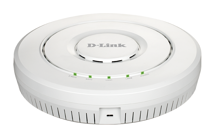 Dlink D-LINK DWL-8620AP 2 PORT 10/100/1000 AC2600 WAVE2 2533MBPS 4X4 MIMO DUAL BAND ACCESS POINT
