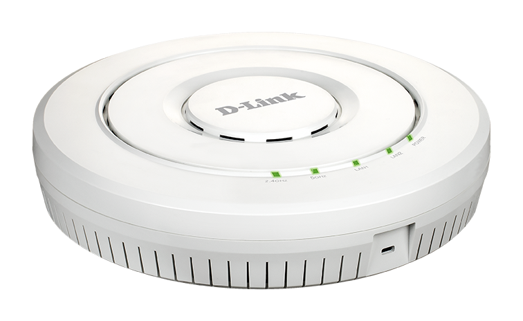 Dlink D-LINK DWL-8620AP 2 PORT 10/100/1000 AC2600 WAVE2 2533MBPS 4X4 MIMO DUAL BAND ACCESS POINT
