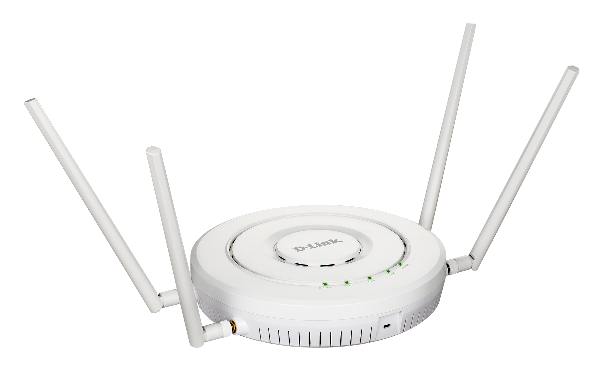Dlink D-LINK DWL-8620APE 2 PORT GIGABIT 2.4/5GHZ AC2600 WAVE2 4X4 MU-MIMO TAVAN TİPİ ACCESS POINT