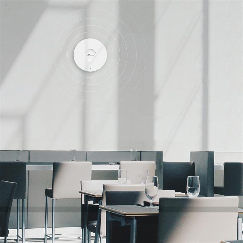 TP-LINK OMADA EAP653 AX3000 WIFI6 1XGBIT RJ45 PORT 574MBPS/2.4GHZ TAVAN TİPİ ACCESS POINT (ADAPTÖRSÜ