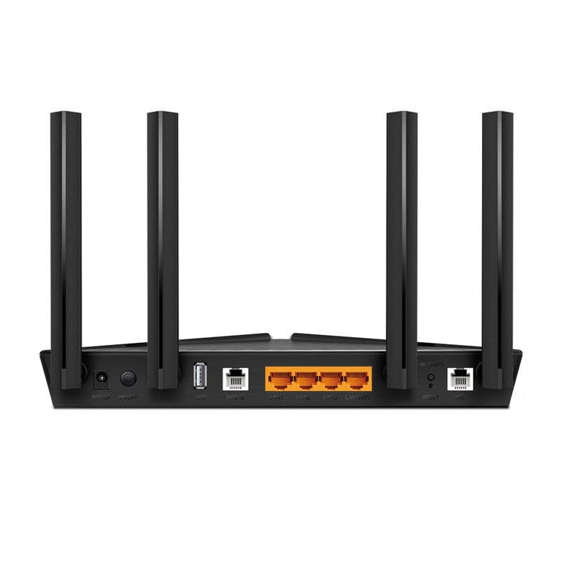 TP-LINK ARCHER VX1800V AX1800MBPS DUAL BAND WI-FI 6 VDSL/ADSL KABLOSUZ ROUTER