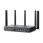 TP-LINK OMADA ER706W-4G AX3000 1XGIGABIT SFP WAN/LAN PORT 1XGIGABIT RJ45 WAN PORT 4XGIGABIT WAN/LAN