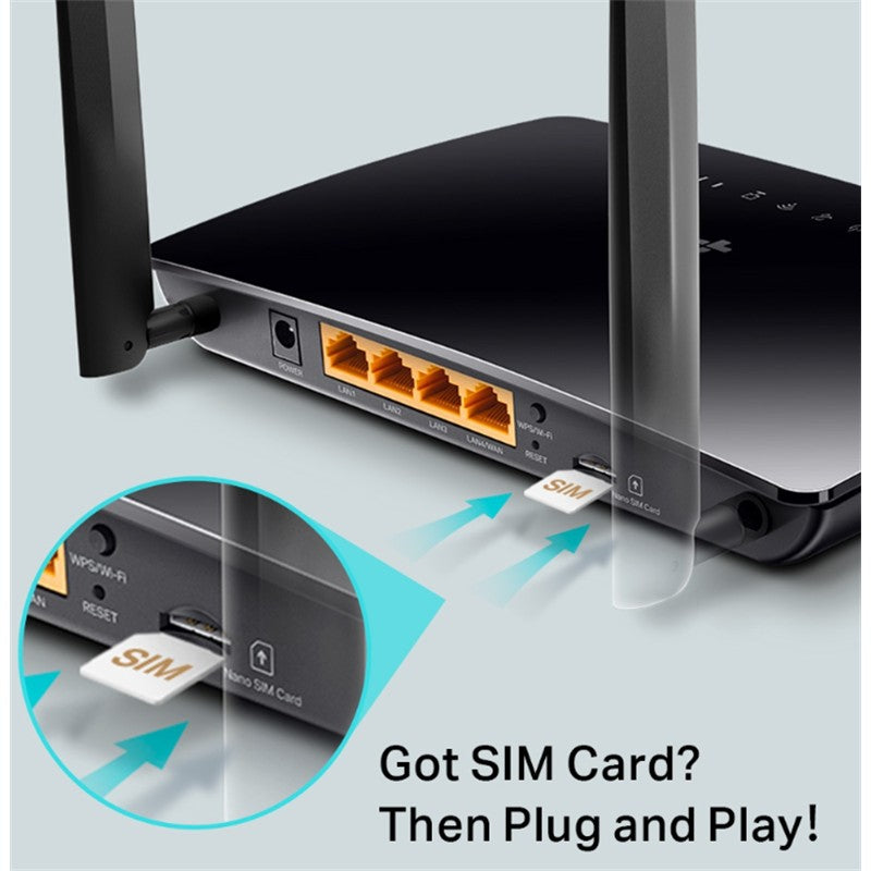 TP-LINK ARCHER MR402 AC1200 4G LTE DUAL-BAND WI-FI ROUTER