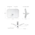 UBNT UBIQUITI LBE-M5-23 5GHZ 23DBI 20KM PTP/PTMP DIŞ ORTAM ACCESS POINT(ADAPTÖRLÜ)