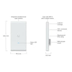 UBNT UBIQUITI U6-MESH-PRO 2.4/5GHZ DUALBAND WIFI6 2X2 MU-MIMO 5.3GBPS DIŞ ORTAM ACCESS POINT(ADAPTÖR