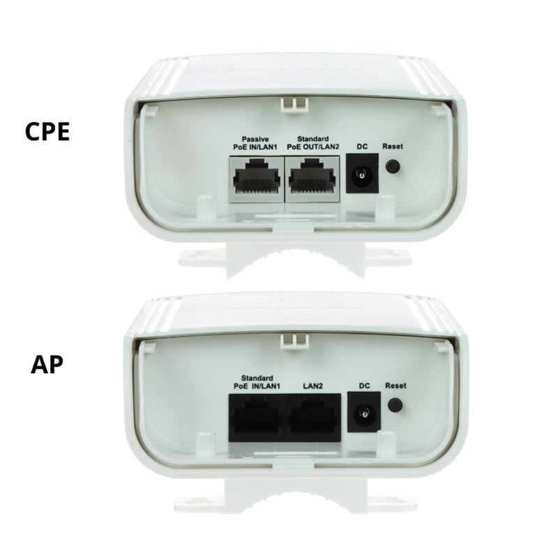 HIKVISION DS-3WF3000-EI-5AC/P 2PORT 10/100 5GHZ 867MBPS 3KM PTP/PTMP 50 DERECE DIŞ ORTAM 2LI SET ACC