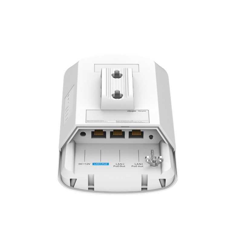 RUIJIE REYEE RG-EST330F-P 2.4/5GHZ 867MBPS 2 PORT POE ÇIKIŞ 3KM PTP/PTMP 30 DERECE DIŞ ORTAM ACCESS