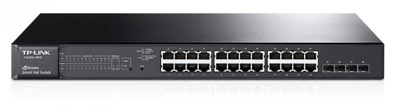 TP-LINK OMADA TL-SG2428P 24 PORT GIGABIT+ 4XGIGABIT SFP UPLINK 250W POE YÖNETİLEBİLİR RACKMOUNT SWIT