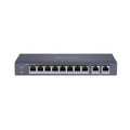 HIKVISION DS-3E0310P-E/M 8 PORT 10/100 + 2 PORT GIGABIT UPLINK 60W POE METAL KASA SWITCH