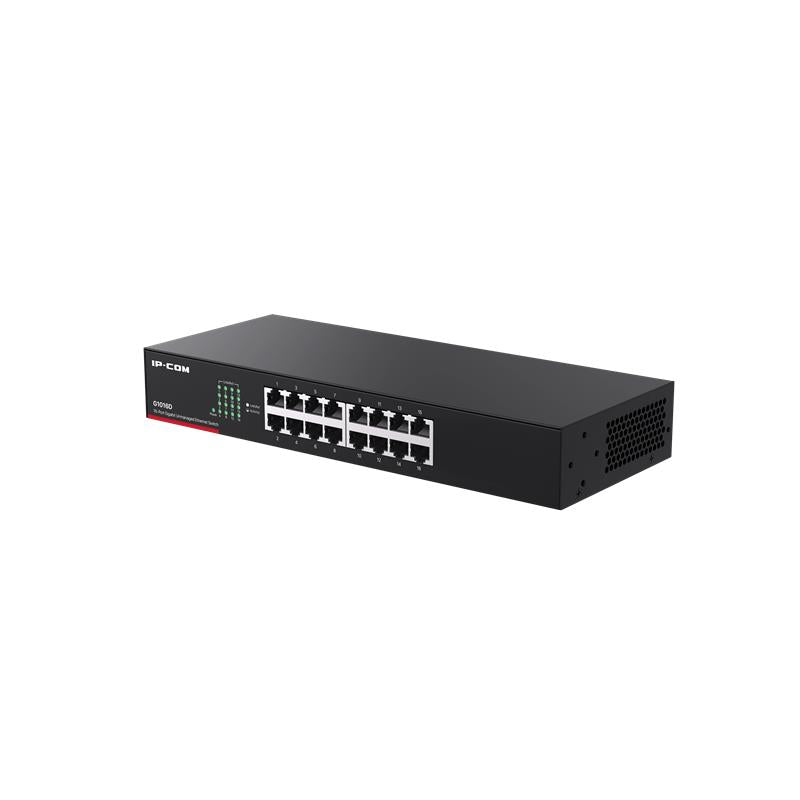 IP-COM G1016D 16 PORT GIGABIT METAL KASA RACKMOUNT SWITCH