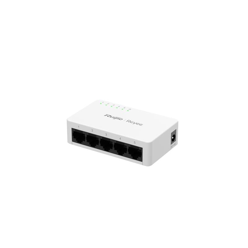 RUIJIE REYEE RG-ES05G-L 5 PORT GIGABIT TAK CALISTIR PLASTIK KASA SWITCH