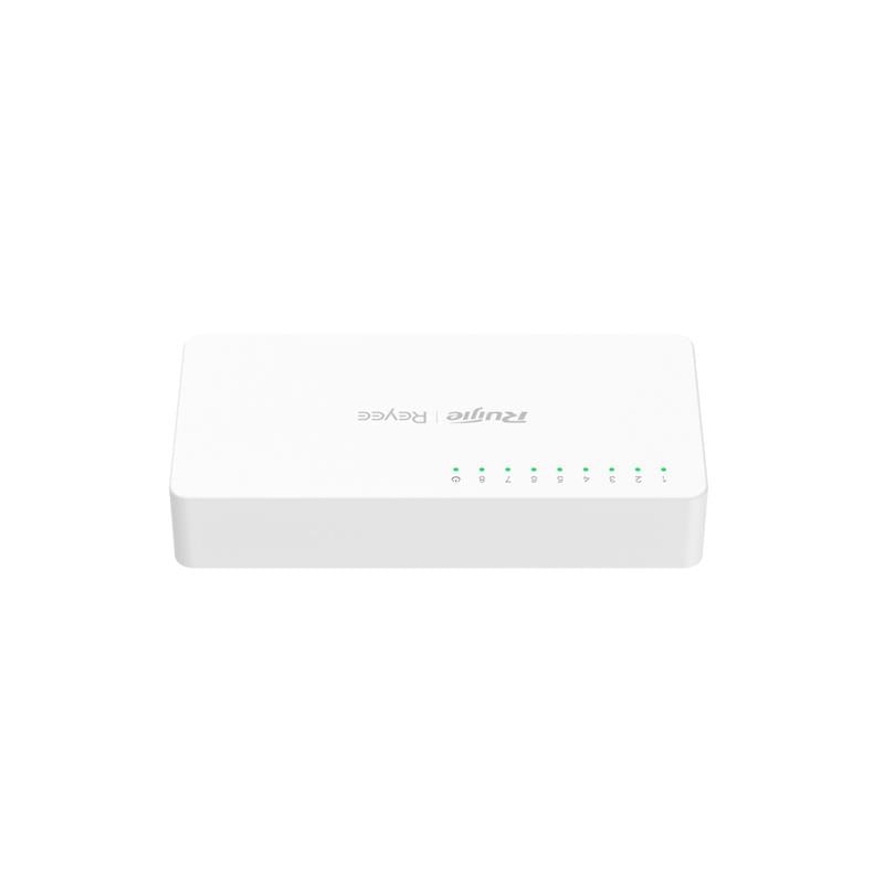 RUIJIE REYEE RG-ES08G-L 8 PORT GIGABIT TAK CALIŞTIR PLASTİK KASA SWITCH