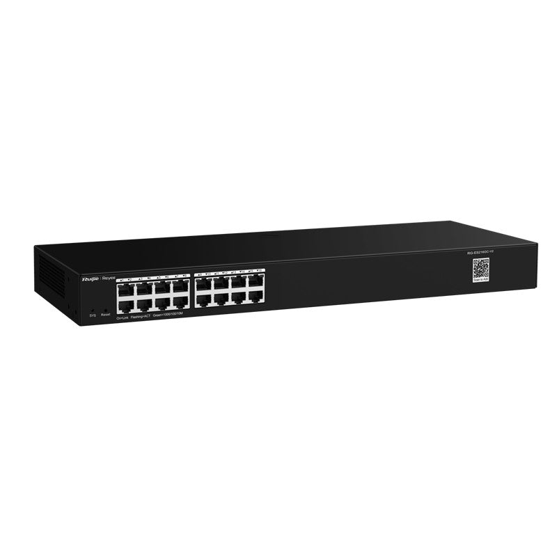 RUIJIE REYEE RG-ES216GC-V2 16 PORT GIGABIT L2 YÖNETİLEBİLİR RACKMOUNT SWITCH