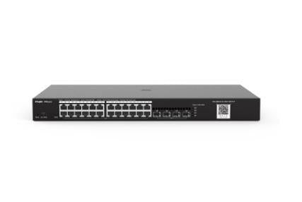 RUIJIE REYEE RG-NBS3100-24GT4SFP-V2 24 PORT GIGABIT + 4X1GB SFP UPLINK L2 YÖNETİLEBİLİR RACKMOUNT SW
