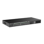 RUIJIE REYEE RG-ES228GS-P 24 PORT GIGABIT+2XGB RJ45/SFP UPLINK CLOUD YÖNETİLEBİLİR 370W POE RACKMOUN