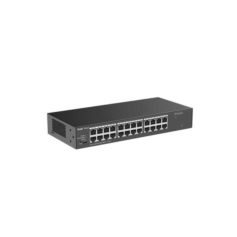 RUIJIE REYEE RG-ES124G-L 24 PORT GIGABIT METAL KASA RACKMOUNT SWITCH