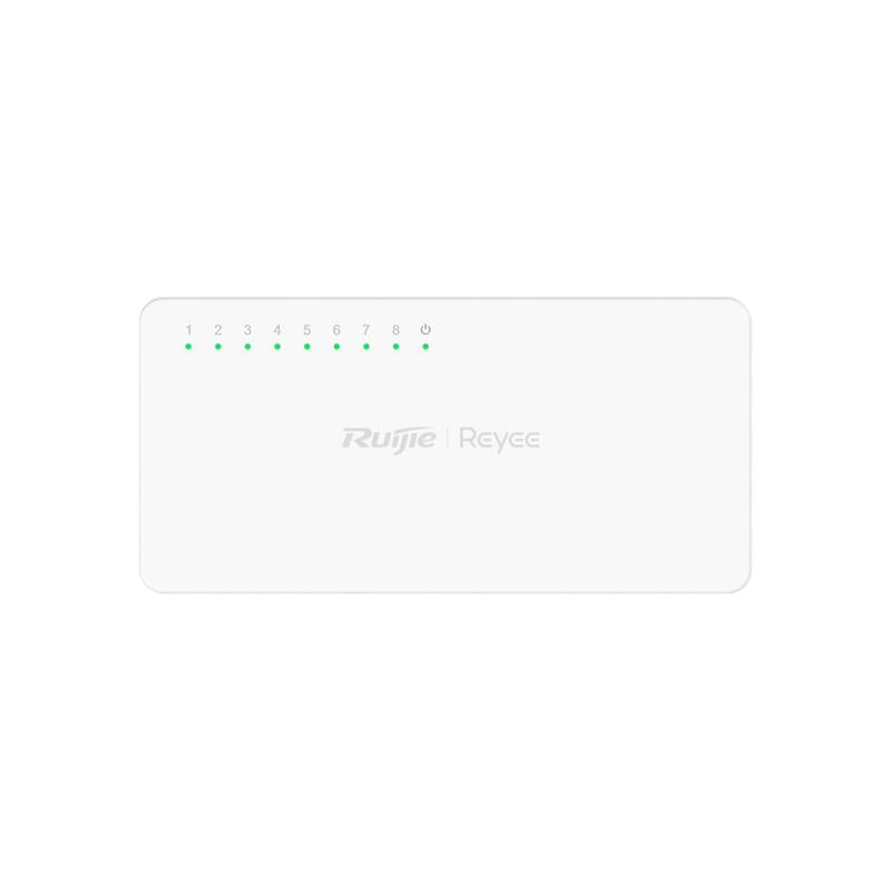 RUIJIE REYEE RG-ES08F 8 PORT 10/100 TAK CALISTIR PLASTIK KASA SWICH