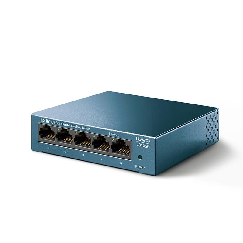 TP-LINK LS105G 5 PORT GIGABIT METAL KASA SWITCH