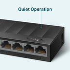 TP-LINK LS1008G 8 PORT 10/100/1000 GIGABIT PLASTİK KASA SWITCH