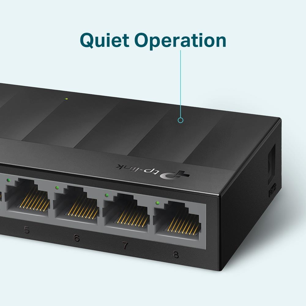 TP-LINK LS1008G 8 PORT 10/100/1000 GIGABIT PLASTİK KASA SWITCH