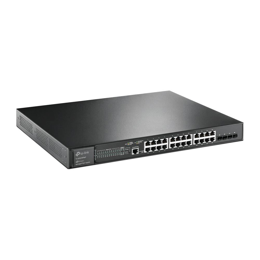 TP-LINK OMADA TL-SG3428XMP 24 PORT GIGABIT + 4X10GB SFP UPLINK YÖNETİLEBİLİR 384W POE RACKMOUNT SWIT