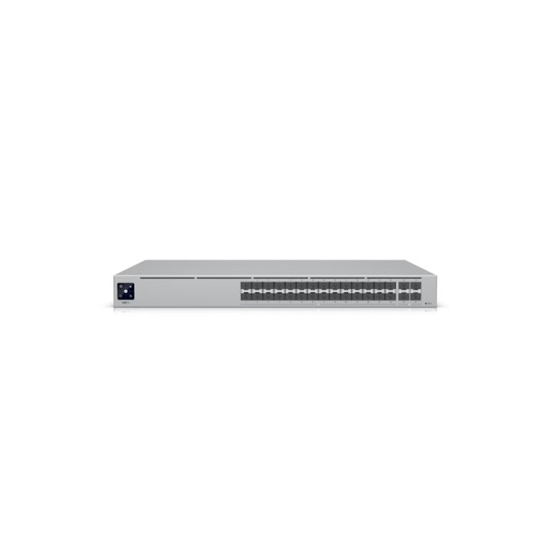 UBNT UBIQUITI USW-PRO-AGGREGATION 28 PORT 10GB SFP+ / 4 PORT 25GB RJ45 L3 YÖNETİLEBİLİR RACKMOUNT CA