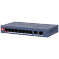 DAHUA CS4010-8ET2GT-60 8 PORT 10/100 + 2 PORT GIGABIT UPLINK CLOUD YÖNETİLEBİLİR 60W POE METAL KASA SWITCH