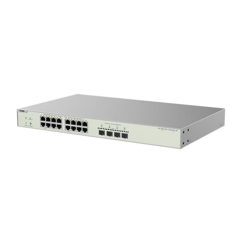 RUCKUS RUIJIE REYEE RG-NBS3300-16MG4XS-HP 16 PORT 2.5GB 370W POE /4 PORT 10GB SFP+ L2+ CLOUD YÖNETİL