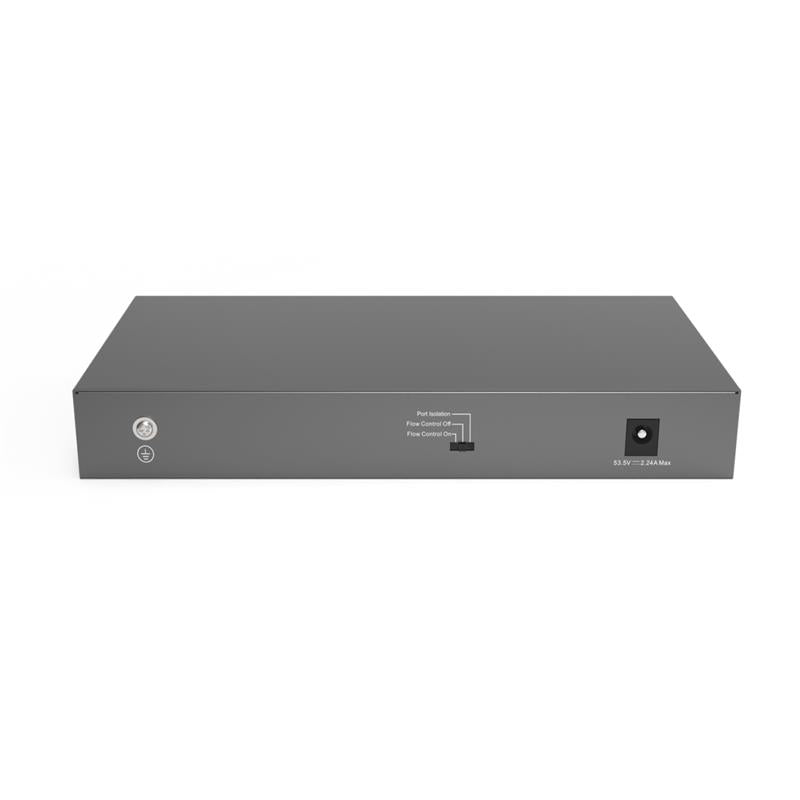 RUIJIE REYEE RG-ES110D-P 8 PORT 10/100 + 2X GIGABIT RJ45 UPLINK METAL KASA 110W POE SWITCH
