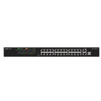 RUIJIE REYEE RG-ES126FGS-LP 24 PORT 10/100 + 2X RJ45 /1X1GB SFP UPLINK COMBO 180W POE RACKMOUNT SWIT