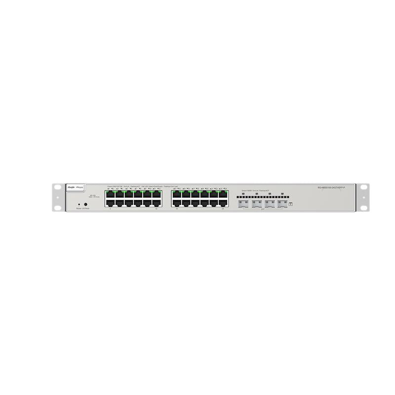 RUIJIE REYEE RG-NBS5100-24GT4SFP-P 24 PORT GIGABIT + 4X1GB SFP UPLINK L3 YÖNETİLEBİLİR 370W POE SWIC